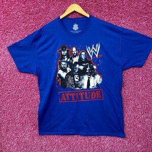 WWE Attitude Era Graphic Design T-shirt XL